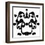 Rorschach Test-akova-Framed Art Print