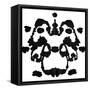 Rorschach Test-akova-Framed Stretched Canvas