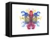 Rorschach type inkblot-Spencer Sutton-Framed Stretched Canvas