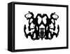 Rorschach type inkblot-Spencer Sutton-Framed Stretched Canvas