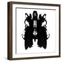 Rorschach type inkblot-Spencer Sutton-Framed Giclee Print