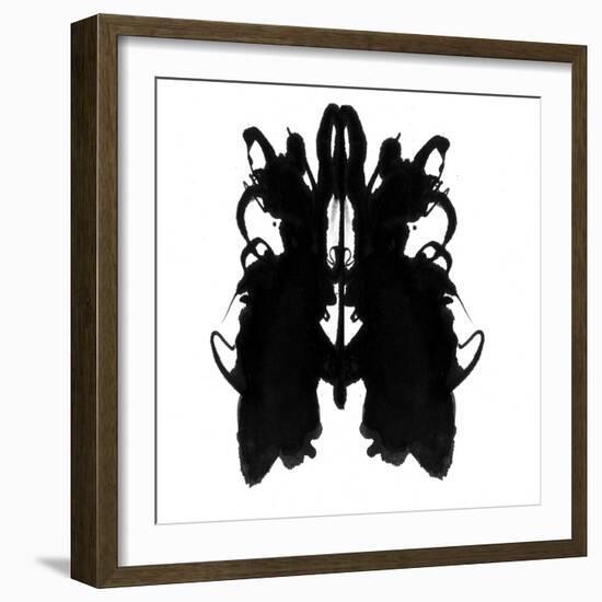 Rorschach type inkblot-Spencer Sutton-Framed Giclee Print