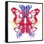 Rorschach type inkblot-Spencer Sutton-Framed Stretched Canvas