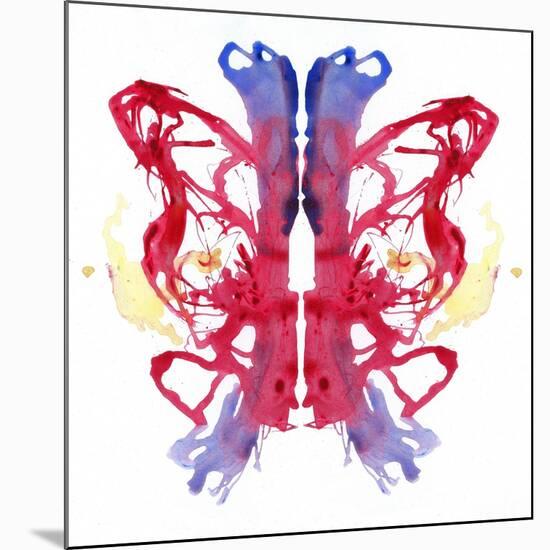 Rorschach type inkblot-Spencer Sutton-Mounted Giclee Print