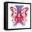 Rorschach type inkblot-Spencer Sutton-Framed Stretched Canvas