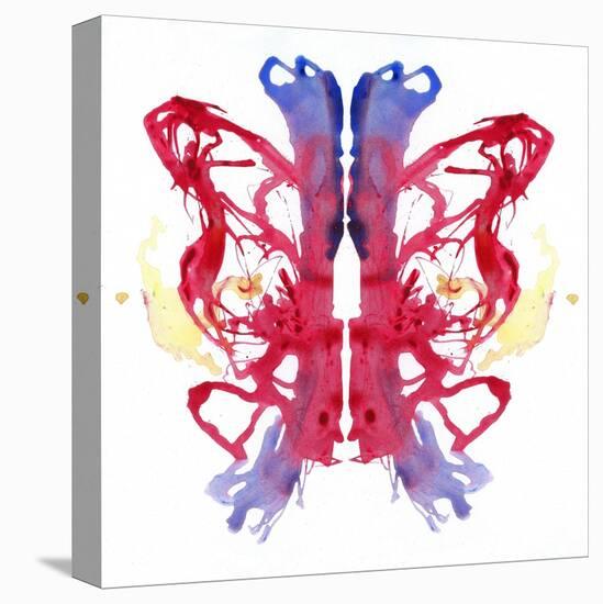 Rorschach type inkblot-Spencer Sutton-Stretched Canvas