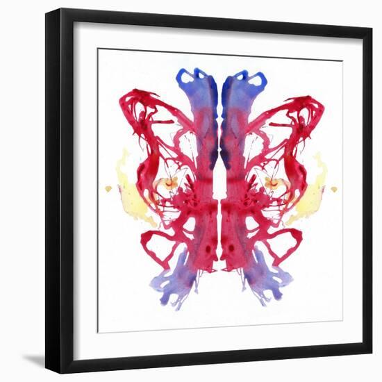 Rorschach type inkblot-Spencer Sutton-Framed Giclee Print