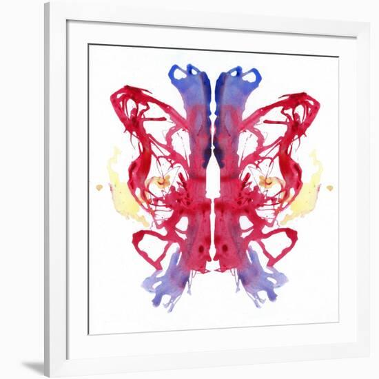 Rorschach type inkblot-Spencer Sutton-Framed Giclee Print