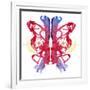 Rorschach type inkblot-Spencer Sutton-Framed Giclee Print