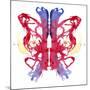 Rorschach type inkblot-Spencer Sutton-Mounted Giclee Print