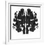 Rorschach type inkblot-Spencer Sutton-Framed Giclee Print