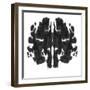 Rorschach type inkblot-Spencer Sutton-Framed Giclee Print