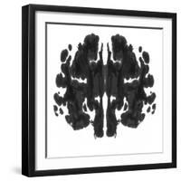 Rorschach type inkblot-Spencer Sutton-Framed Giclee Print