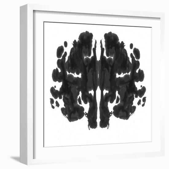 Rorschach type inkblot-Spencer Sutton-Framed Giclee Print