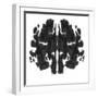 Rorschach type inkblot-Spencer Sutton-Framed Giclee Print