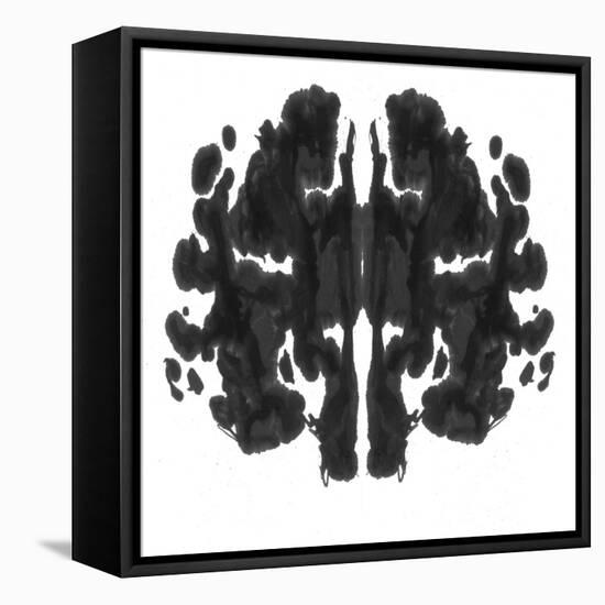 Rorschach type inkblot-Spencer Sutton-Framed Stretched Canvas