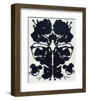 Rorschach-Andy Warhol-Framed Art Print