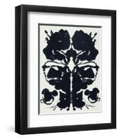 Rorschach-Andy Warhol-Framed Giclee Print