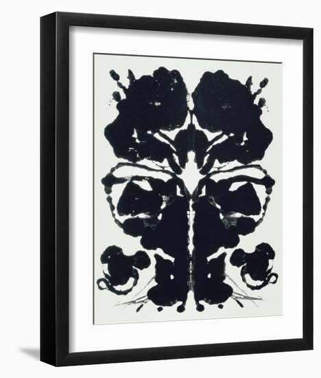 Rorschach-Andy Warhol-Framed Giclee Print