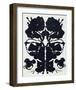 Rorschach-Andy Warhol-Framed Giclee Print