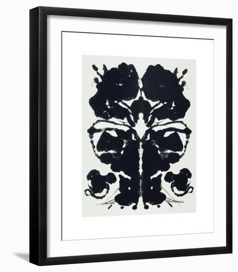 Rorschach-Andy Warhol-Framed Giclee Print