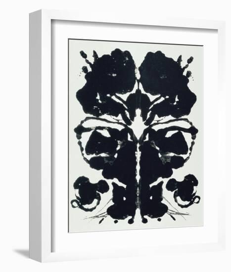 Rorschach-Andy Warhol-Framed Giclee Print