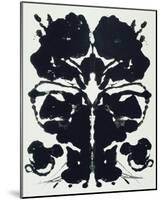 Rorschach-Andy Warhol-Mounted Giclee Print