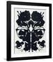 Rorschach-Andy Warhol-Framed Giclee Print