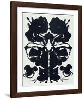 Rorschach-Andy Warhol-Framed Giclee Print