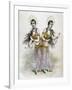 Rosa and Josepha Blazek, Siamese Twins from Bohemia, 1891-Henri Meyer-Framed Giclee Print