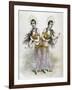 Rosa and Josepha Blazek, Siamese Twins from Bohemia, 1891-Henri Meyer-Framed Giclee Print