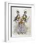 Rosa and Josepha Blazek, Siamese Twins from Bohemia, 1891-Henri Meyer-Framed Giclee Print