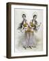 Rosa and Josepha Blazek, Siamese Twins from Bohemia, 1891-Henri Meyer-Framed Giclee Print