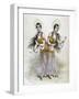 Rosa and Josepha Blazek, Siamese Twins from Bohemia, 1891-Henri Meyer-Framed Giclee Print