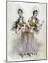 Rosa and Josepha Blazek, Siamese Twins from Bohemia, 1891-Henri Meyer-Mounted Giclee Print