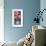 Rosa Blossom Jar-Joelle Wehkamp-Framed Giclee Print displayed on a wall