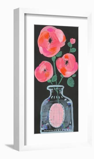 Rosa Blossom Jar-Joelle Wehkamp-Framed Giclee Print