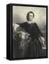 Rosa Bonheur at Thirty-Four (Mezzotint)-Samuel Cousins-Framed Stretched Canvas