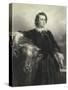 Rosa Bonheur at Thirty-Four (Mezzotint)-Samuel Cousins-Stretched Canvas