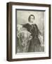 Rosa Bonheur, French Artist-Edouard Louis Dubufe-Framed Giclee Print