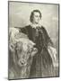 Rosa Bonheur, French Artist-Edouard Louis Dubufe-Mounted Giclee Print