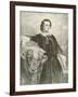 Rosa Bonheur, French Artist-Edouard Louis Dubufe-Framed Giclee Print