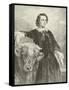 Rosa Bonheur, French Artist-Edouard Louis Dubufe-Framed Stretched Canvas