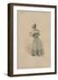 Rosa Dartle, C.1920s-Joseph Clayton Clarke-Framed Giclee Print