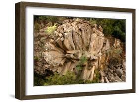 Rosa De Piedra (Stone Rose), Rock Formation, Tenerife, Canary Islands, 2007-Peter Thompson-Framed Photographic Print