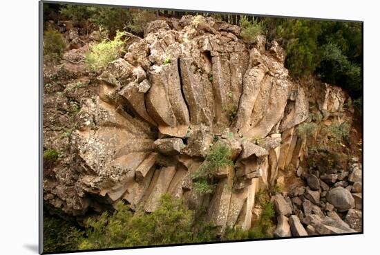 Rosa De Piedra (Stone Rose), Rock Formation, Tenerife, Canary Islands, 2007-Peter Thompson-Mounted Photographic Print