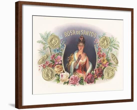 Rosa De Santos-Art Of The Cigar-Framed Giclee Print