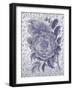 Rosa Dorada - Indigo-Tania Bello-Framed Giclee Print