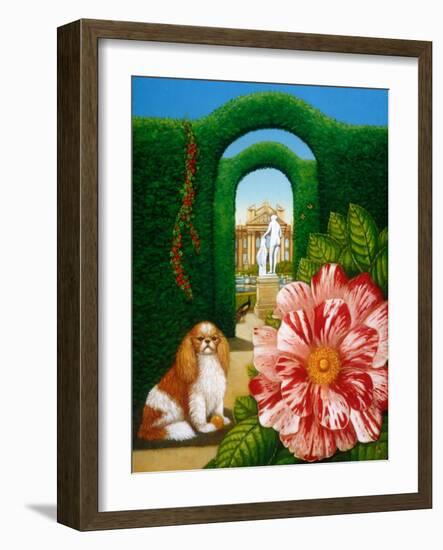 Rosa Mundi, 1995-Frances Broomfield-Framed Giclee Print