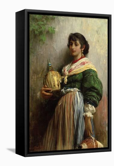 Rosa Siega, 1876-Sir Samuel Luke Fildes-Framed Stretched Canvas